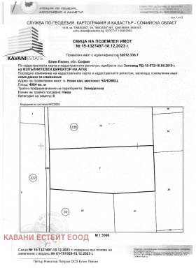 Plot Novi han, region Sofia 1