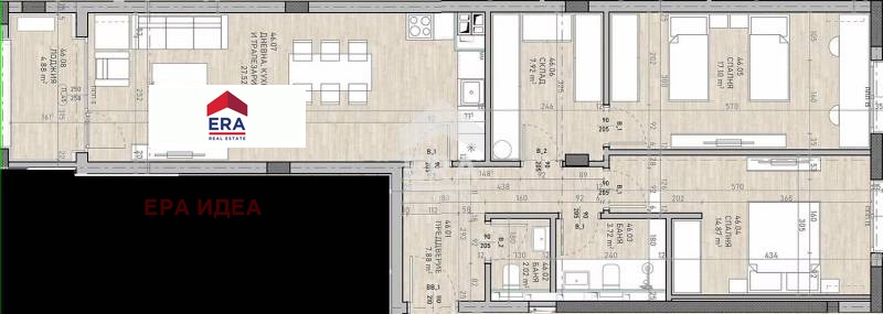 Eladó  2 hálószobás Sofia , Podujane , 124 négyzetméter | 60131301 - kép [4]