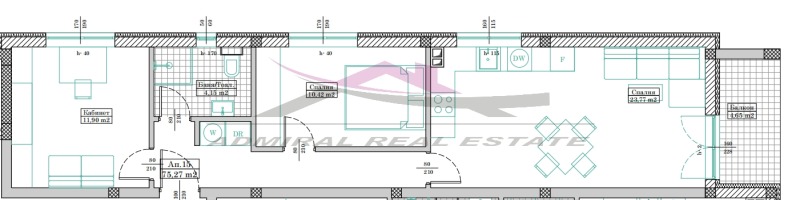 Na prodej  2 ložnice Varna , Kajsieva gradina , 90 m2 | 15252260 - obraz [2]