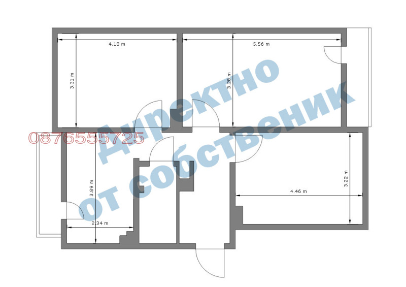 Продава 3-СТАЕН, гр. София, Лозенец, снимка 9 - Апартаменти - 53193387