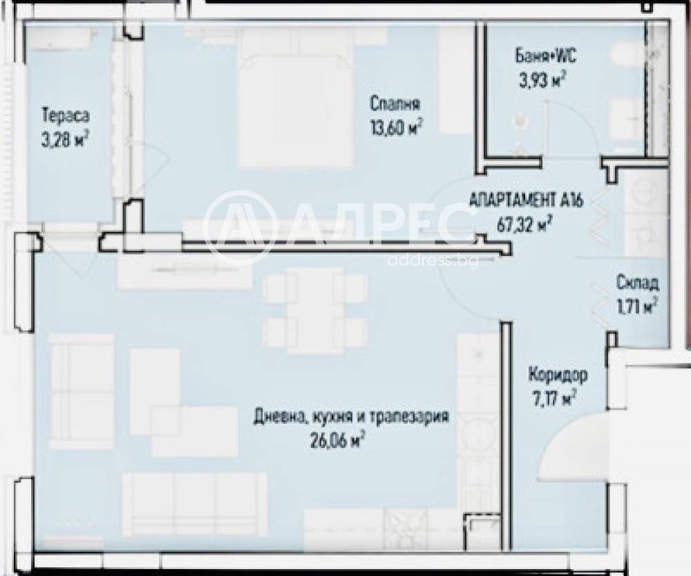 Продава 2-СТАЕН, гр. София, Младост 4, снимка 4 - Апартаменти - 54821223