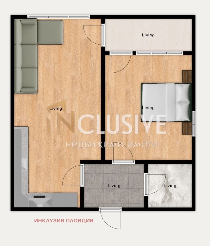 Продава 2-СТАЕН, гр. Пловдив, Остромила, снимка 10 - Апартаменти - 53022298