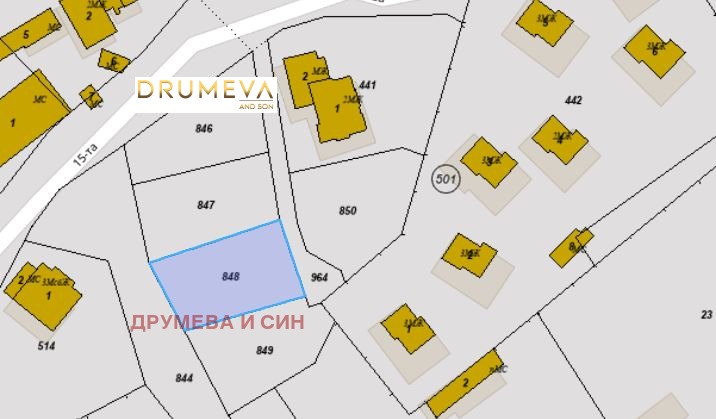 Продава ПАРЦЕЛ, с. Генерал Кантарджиево, област Варна, снимка 3 - Парцели - 52623574