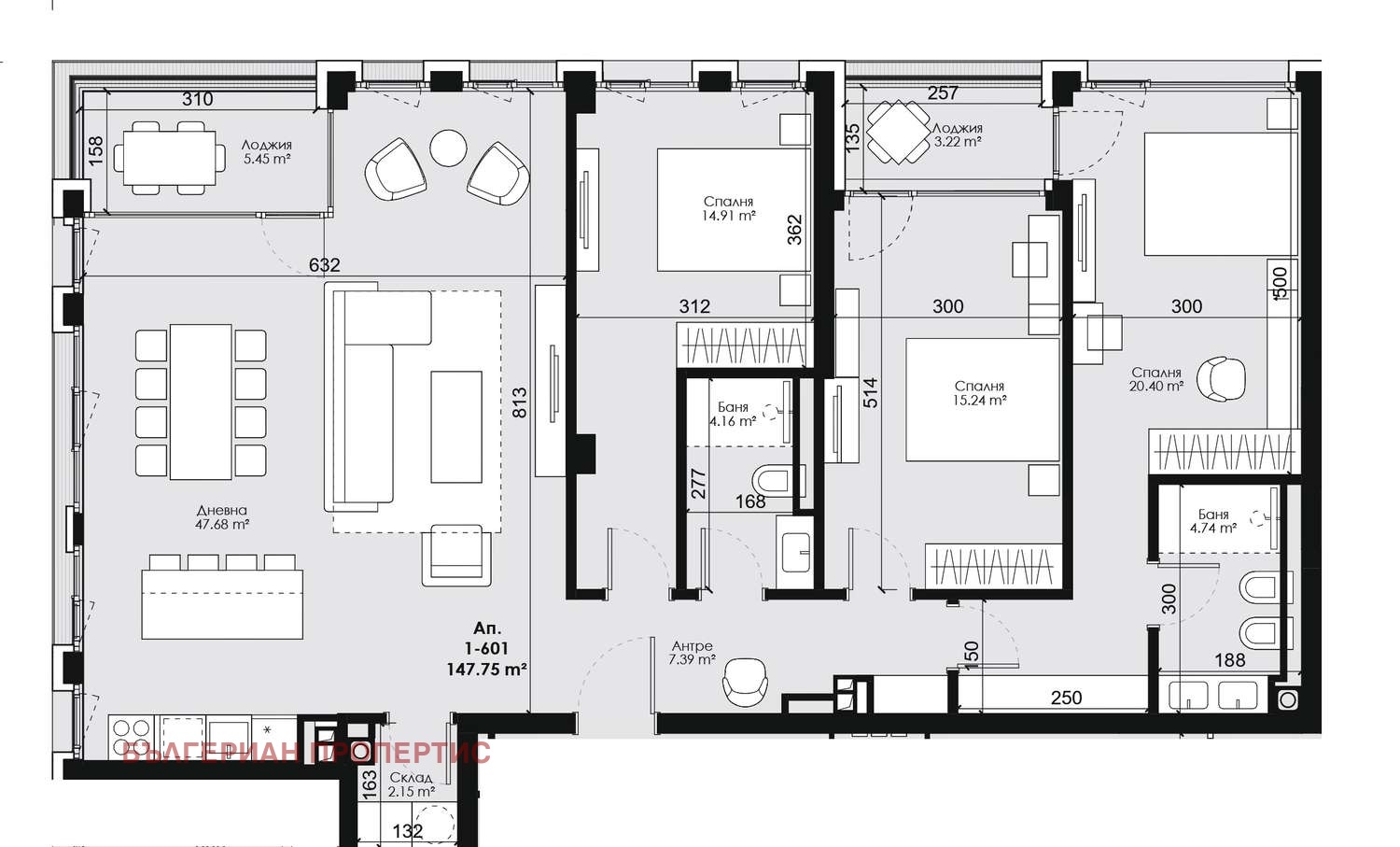 Продава 4-СТАЕН, гр. Костинброд, област София област, снимка 2 - Апартаменти - 54279517