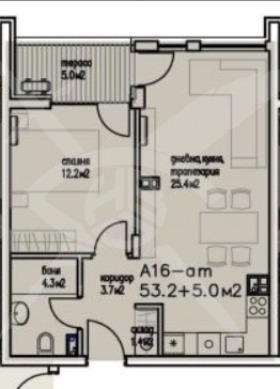 Продава  2-стаен град Бургас , Сарафово , 65 кв.м | 35059456