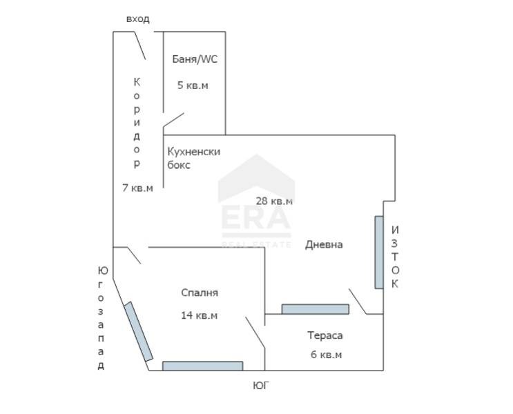 Zu verkaufen  1 Schlafzimmer Warna , Winiza , 78 qm | 26136159 - Bild [12]