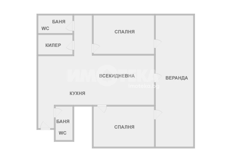 À vendre  2 chambres Varna , k.k. Sv.Sv. Konstantin i Elena , 150 m² | 27888598 - image [5]