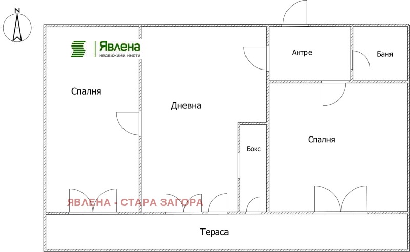 Продава 3-СТАЕН, гр. Стара Загора, Център, снимка 4 - Апартаменти - 53044447
