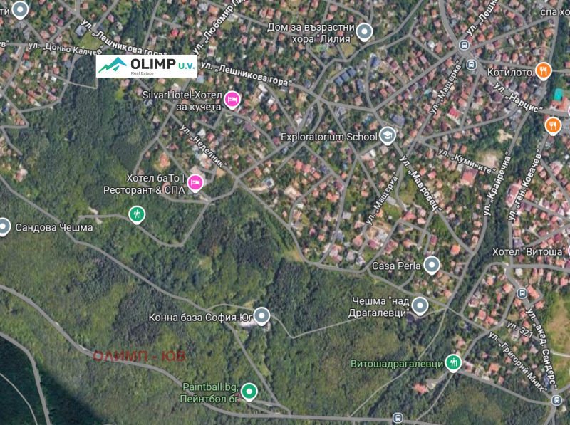 Продава ПАРЦЕЛ, град София, Драгалевци • 10000000 € / 19558300.00 лв. • 81730188 1