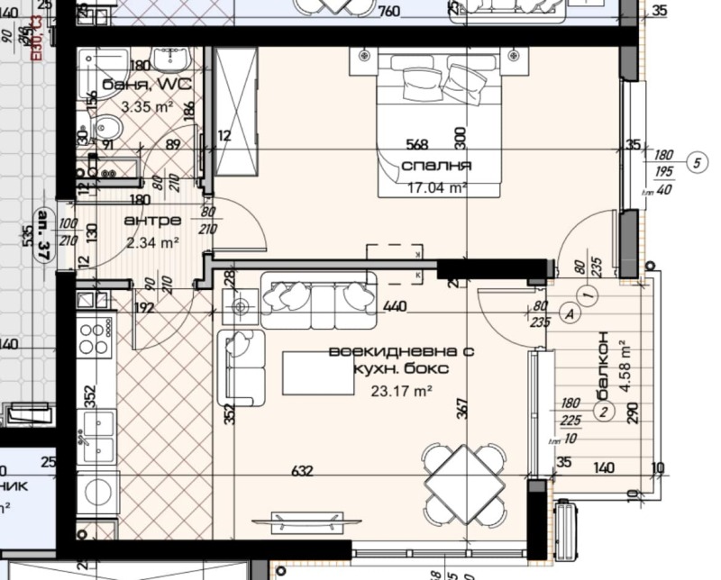 Продава 2-СТАЕН, гр. Варна, Младост 1, снимка 1 - Aпартаменти - 49042539