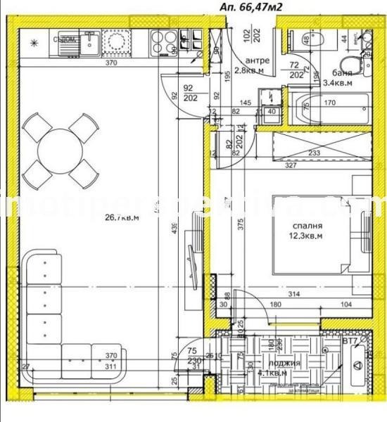 Продава  2-стаен град Пловдив , Кючук Париж , 66 кв.м | 93902792 - изображение [17]