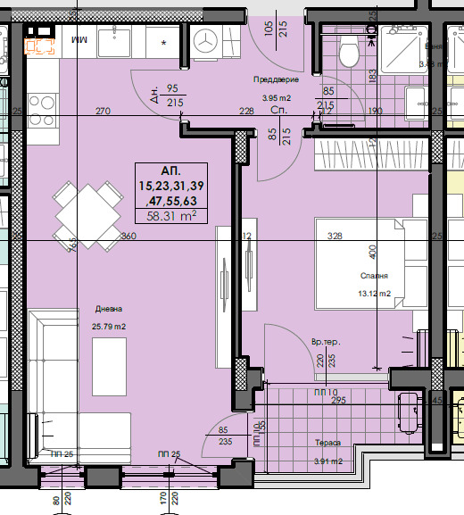 Продава  2-стаен град Пловдив , Кършияка , 69 кв.м | 36392919