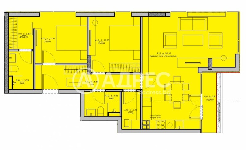 À vendre  2 chambres Sofia , Droujba 1 , 119 m² | 83403762 - image [4]