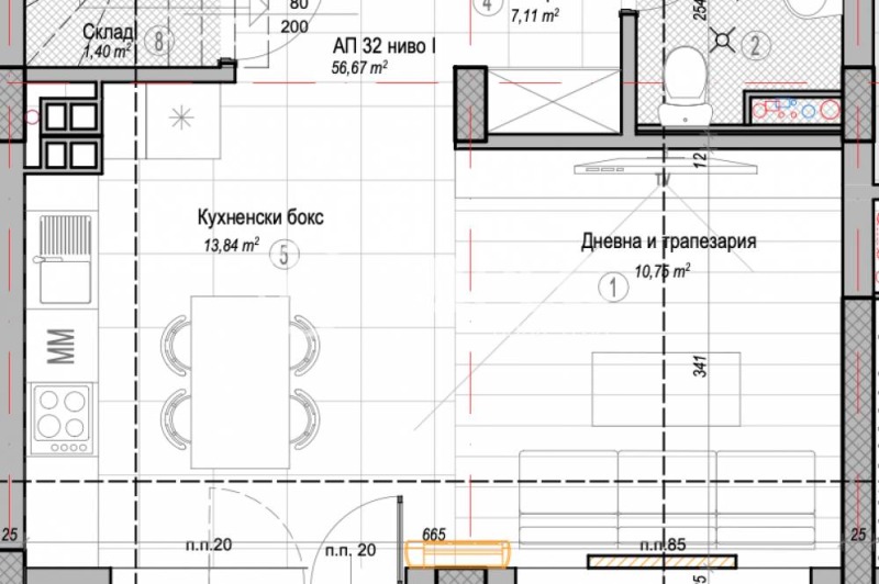 Продава 3-СТАЕН, гр. София, Слатина, снимка 2 - Апартаменти - 52797835