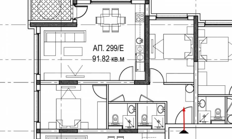 Продава 3-СТАЕН, гр. София, Обеля, снимка 2 - Апартаменти - 53451548
