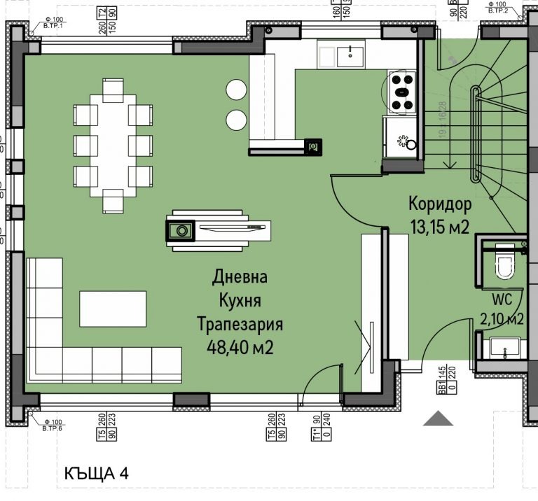 Продава КЪЩА, с. Панчарево, област София-град, снимка 5 - Къщи - 44490434