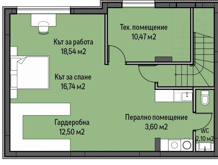 Продава КЪЩА, с. Панчарево, област София-град, снимка 4 - Къщи - 49524849