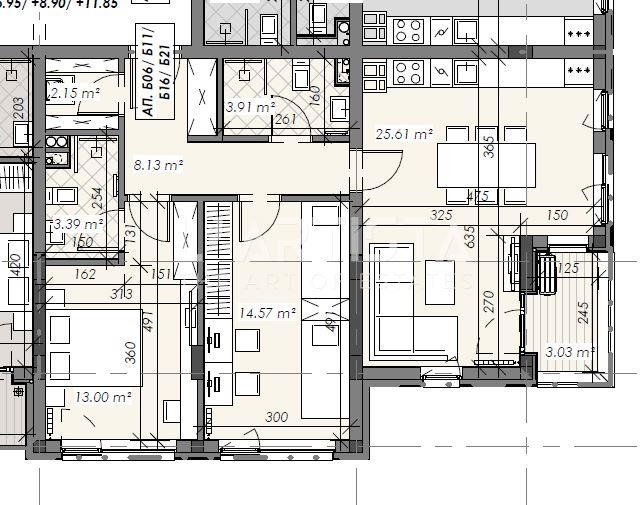 Продава 3-СТАЕН, гр. София, Овча купел, снимка 12 - Апартаменти - 54148902