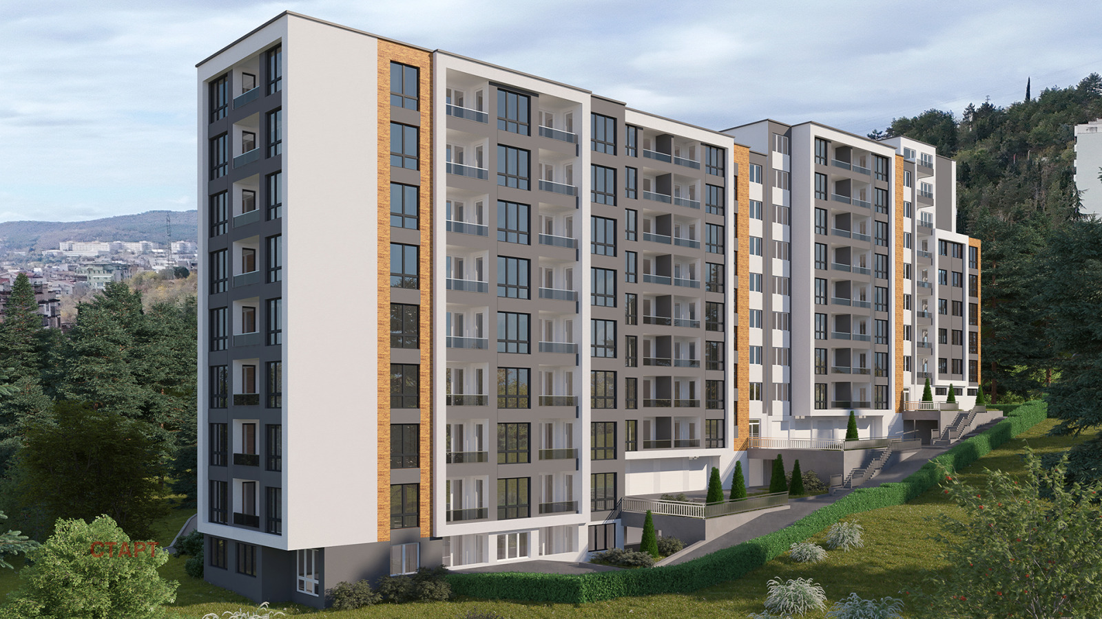 Продава 2-СТАЕН, гр. Стара Загора, Три чучура - север