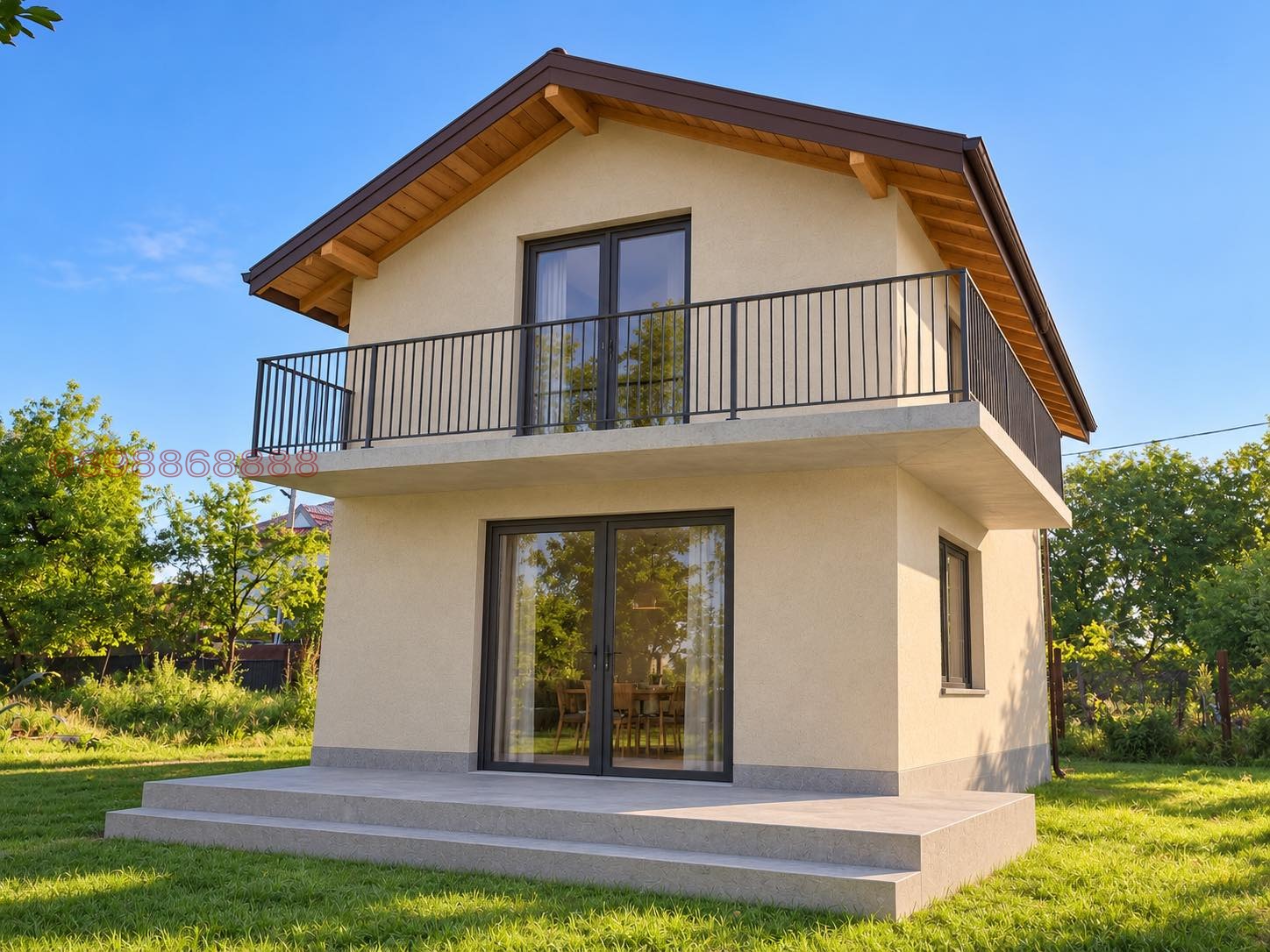 Продава КЪЩА, гр. Хасково, Куба, снимка 3 - Къщи - 56006886