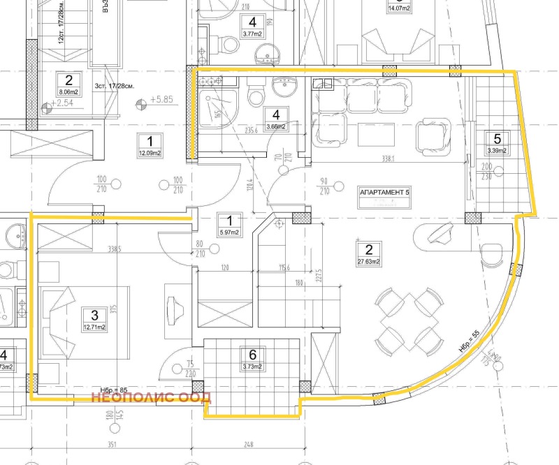 Продава 2-СТАЕН, гр. Ахтопол, област Бургас, снимка 2 - Апартаменти - 52260320