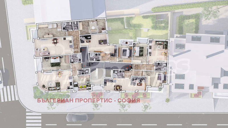 Продается  2 спальни София , Стрелбище , 98 кв.м | 45930511 - изображение [8]