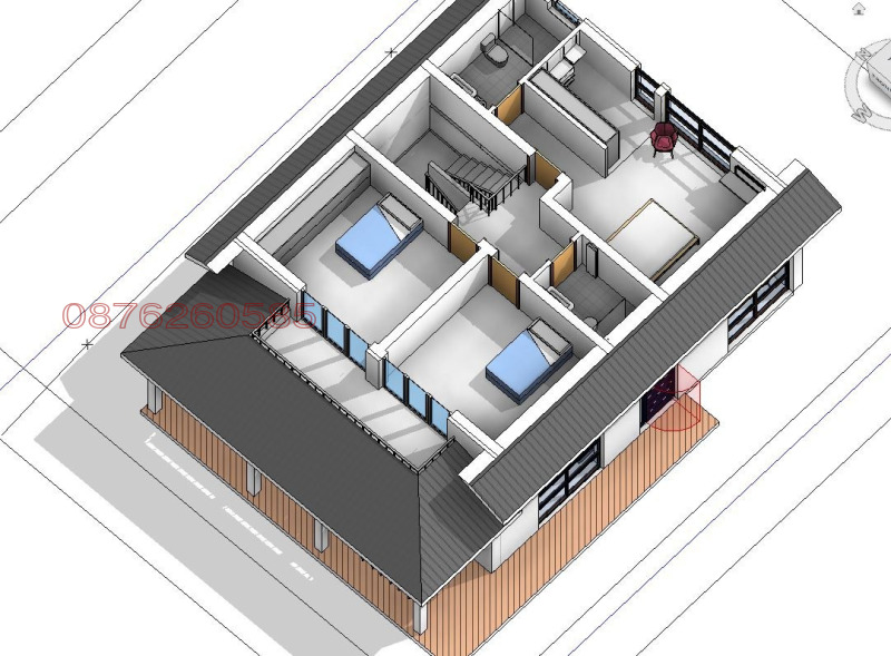Te koop  Huis regio Plovdiv , Rogosj , 234 m² | 43894581 - afbeelding [8]