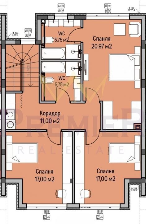 Продава КЪЩА, гр. София, с. Панчарево, снимка 8 - Къщи - 53072874