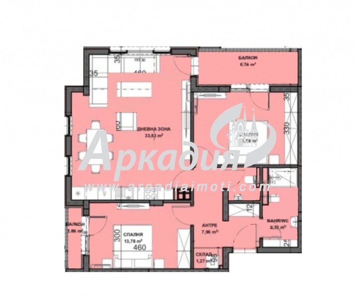 Te koop  2 slaapkamers Plovdiv , Ostromila , 117 m² | 66115596