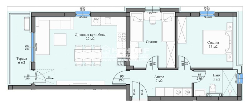 Продава 3-СТАЕН, гр. Пловдив, Остромила, снимка 2 - Апартаменти - 52646576