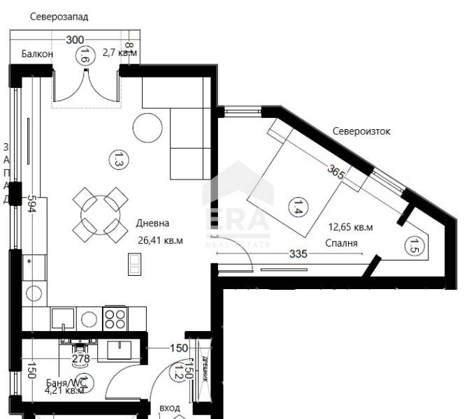 Продава 2-СТАЕН, гр. Варна, Кайсиева градина, снимка 4 - Aпартаменти - 48568050