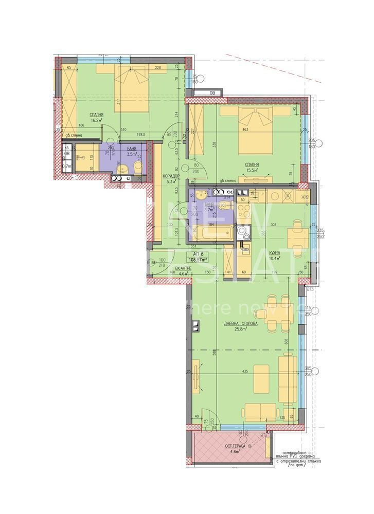 Till salu  2 sovrum Sofia , Hladilnika , 128 kvm | 18997125 - bild [2]