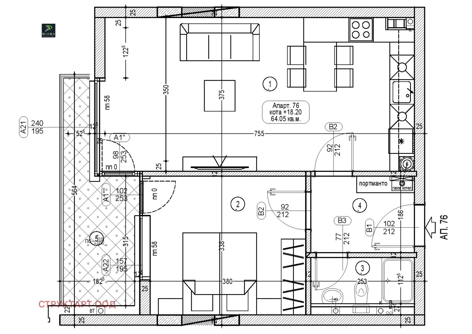 Продава 2-СТАЕН, гр. София, Манастирски ливади, снимка 2 - Апартаменти - 51755599