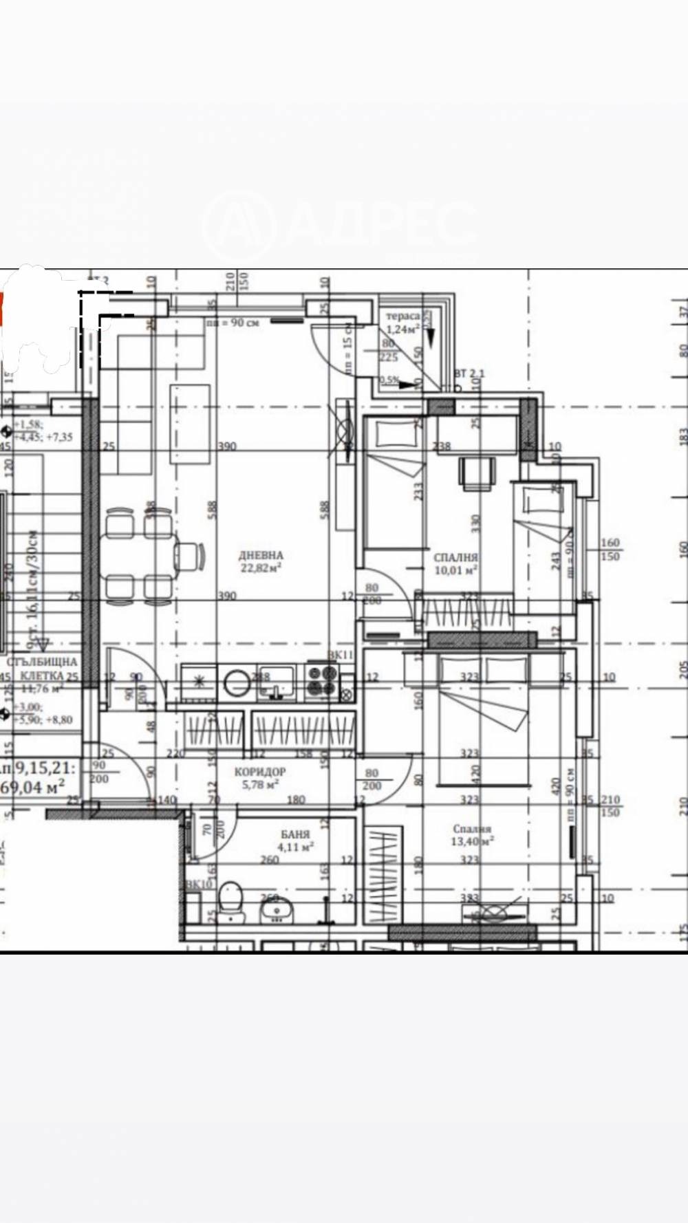 Продава 3-СТАЕН, гр. София, Надежда 4, снимка 3 - Апартаменти - 53946116