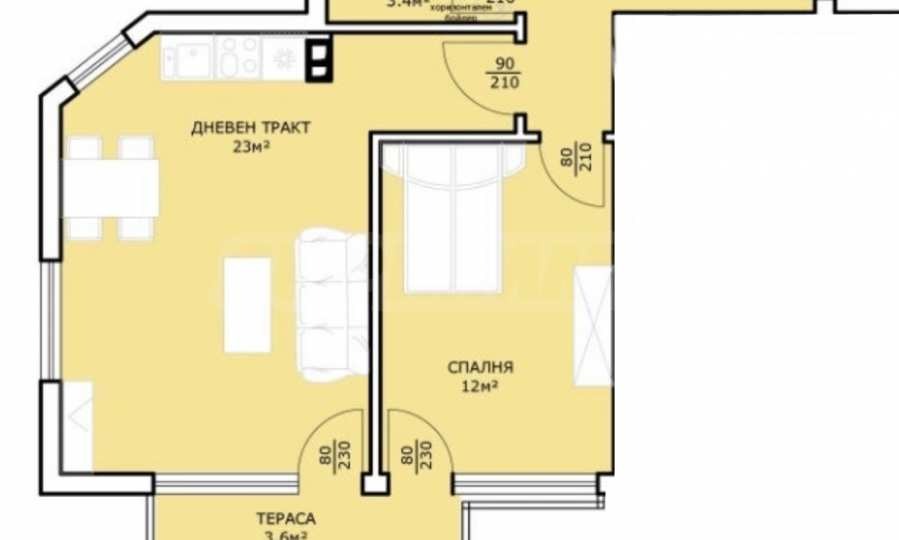 Продава 2-СТАЕН, гр. Варна, м-т Ален мак, снимка 2 - Апартаменти - 45855577