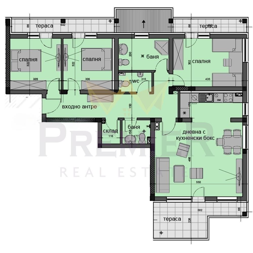 Продава 4-СТАЕН, гр. Пловдив, Остромила, снимка 9 - Апартаменти - 54600808