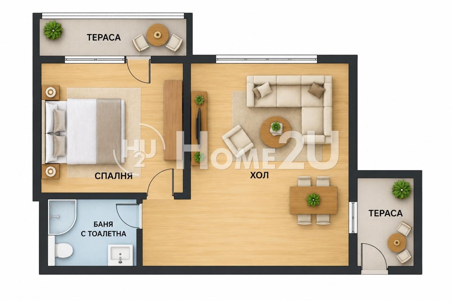 Продава 2-СТАЕН, гр. Варна, Виница, снимка 7 - Апартаменти - 56629929