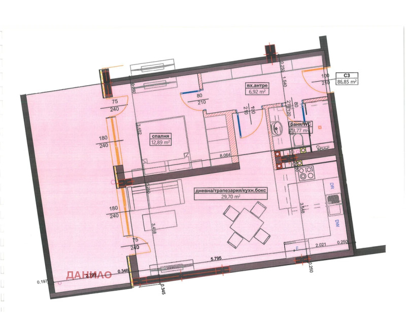 Продава 2-СТАЕН, гр. Велико Търново, Бузлуджа, снимка 7 - Aпартаменти - 48907878