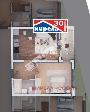 Продава 2-СТАЕН, град София, Дружба 2 • 144981 € / 283558.19 лв. • 19315323 1