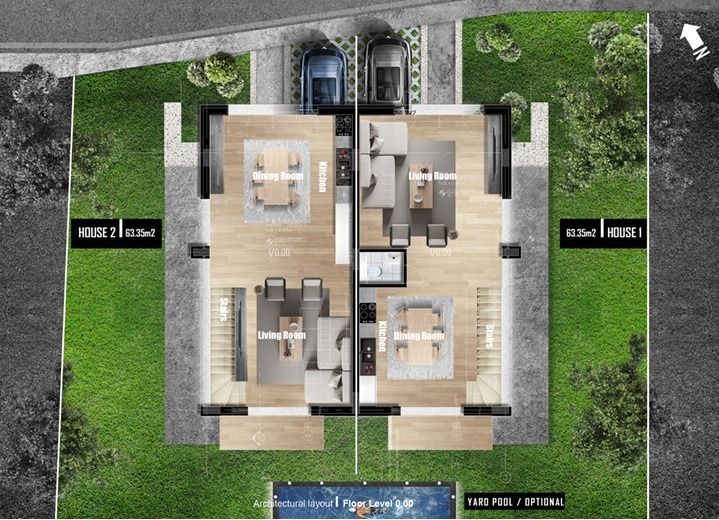 Продава КЪЩА, гр. София, с. Лозен, снимка 5 - Къщи - 53975822