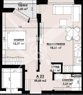 Продажба на двустайни апартаменти в град Бургас - изображение 15 
