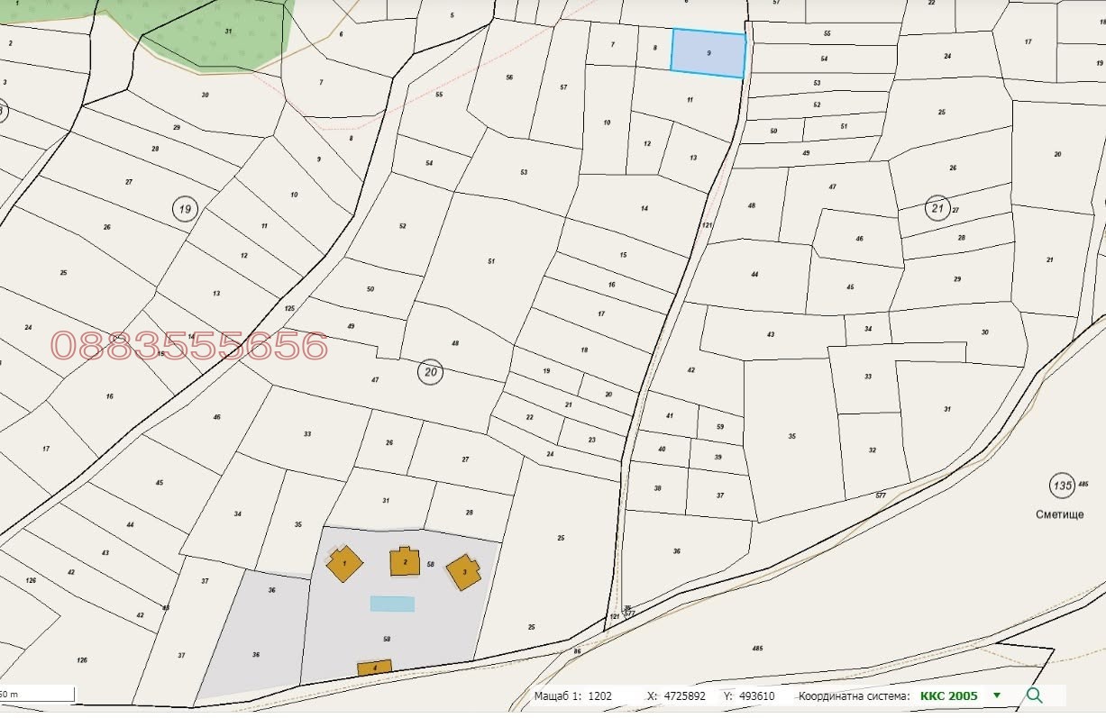 Продава ПАРЦЕЛ, с. Енина, област Стара Загора, снимка 8 - Парцели - 56495820