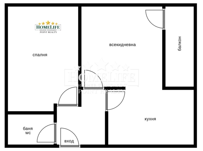 Myytävänä  1 makuuhuone Sofia , Tsentar , 66 neliömetriä | 15002586 - kuva [17]
