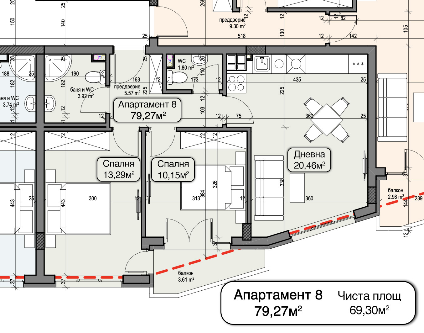 Продава 2-СТАЕН, гр. София, Манастирски ливади, снимка 3 - Апартаменти - 54102683