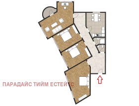 3+ slaapkamer Studentski grad, Sofia 1