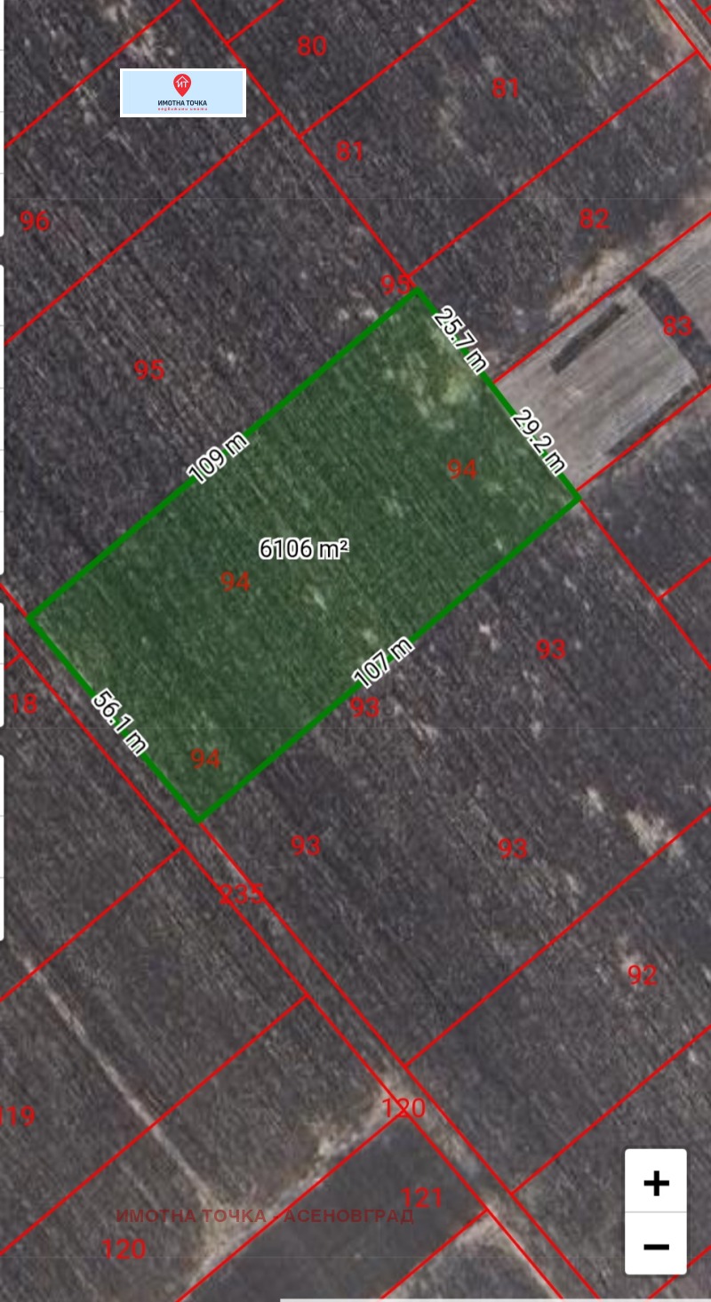 Продава ЗЕМЕДЕЛСКА ЗЕМЯ, гр. Асеновград, област Пловдив, снимка 2 - Земеделска земя - 52688703