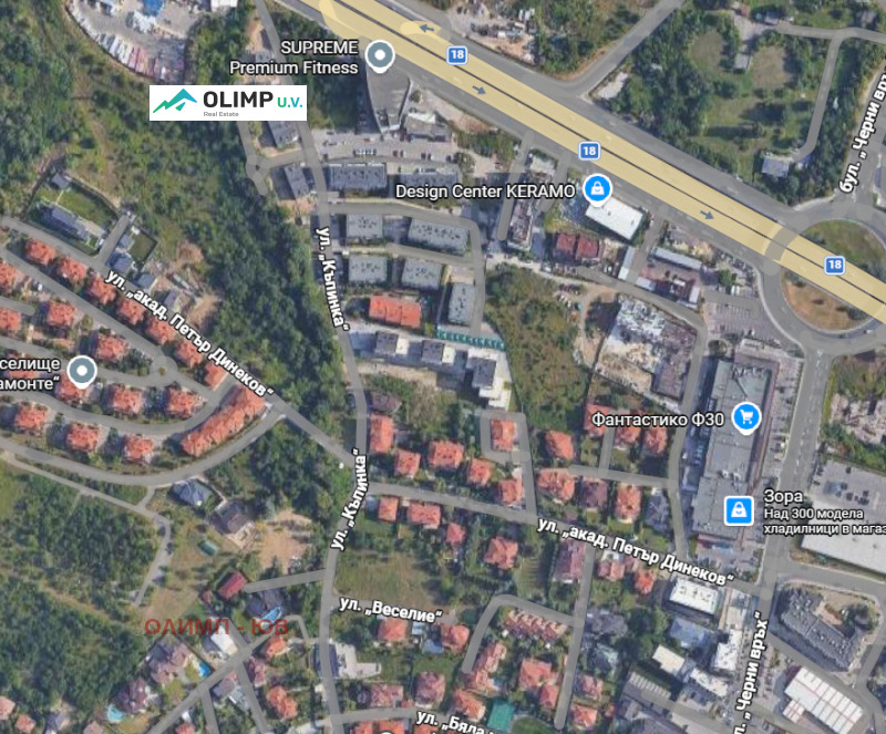 Продава ПАРЦЕЛ в град София, Драгалевци - 794 кв.м / 412 880 € » 807 523.09 лв., ОЛИМП - ЮВ