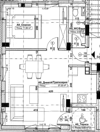 Продава  2-стаен град София , Люлин 9 , 67 кв.м | 46412016 - изображение [2]