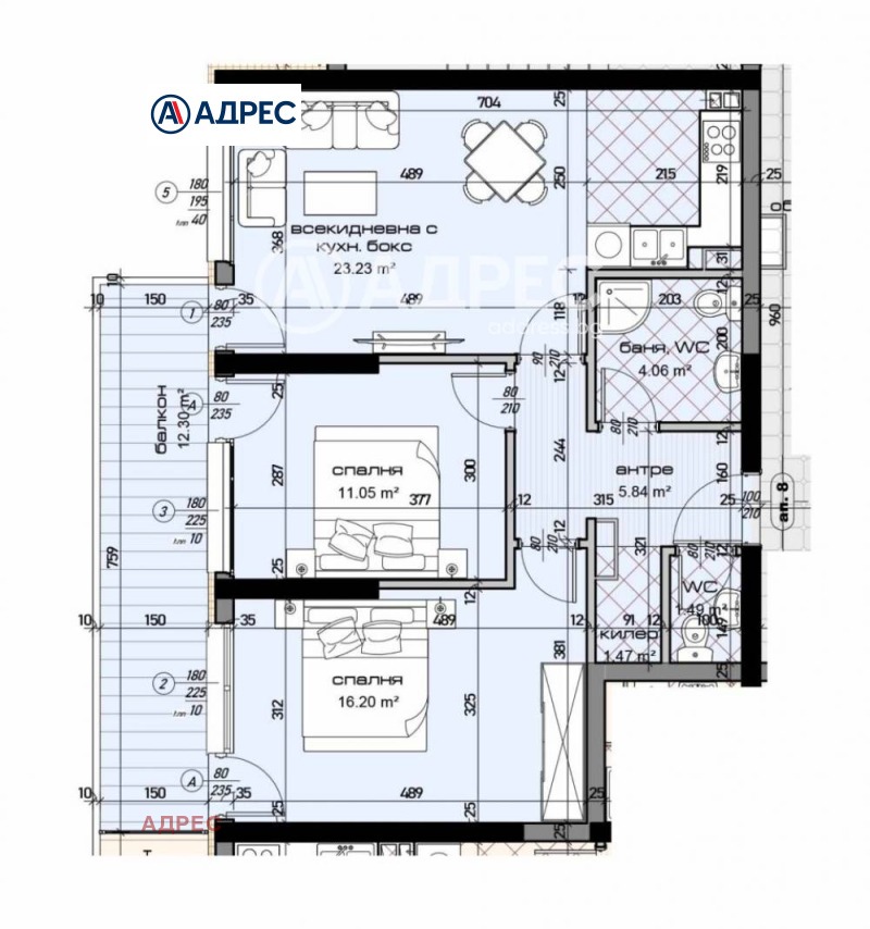 Продава  3-стаен, град Варна, Младост 1 •  159 000 EUR • ID 35316145 — holmes.bg - [1] 