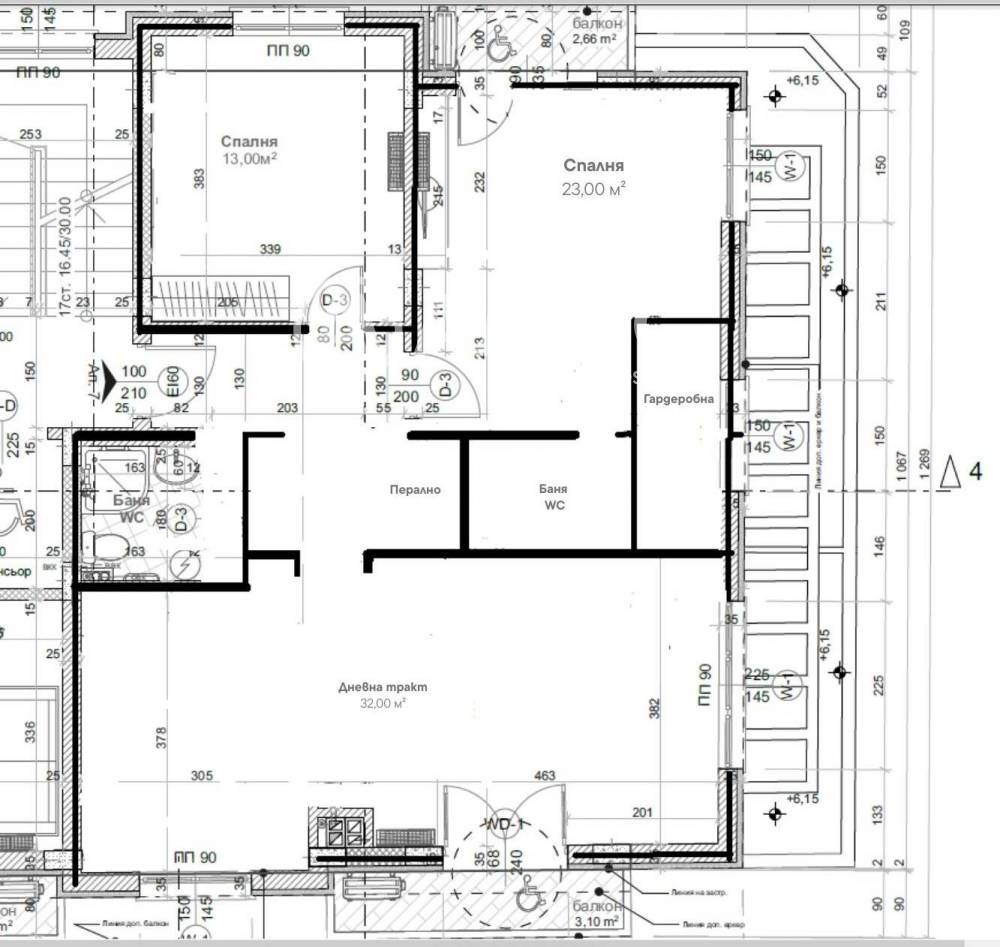 Продава 3-СТАЕН, гр. Варна, Централна поща, снимка 2 - Апартаменти - 55090962